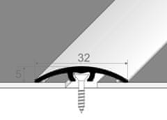 Effector Přechodové lišty A66 - NARÁŽECÍ šířka 3,2 x výška 0,54 x délka 93 cm - dub arctic