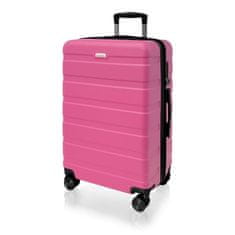 AVANCEA® Cestovní kufr DE2708 růžový M 66x44x29 cm