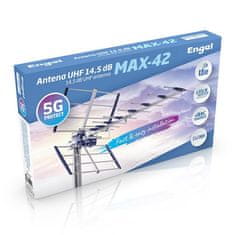Engel MAX-42 anténa UHF 14,5dB s LTE filtrem 5G