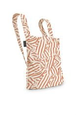 Kombinace batohu a tašky - Peach Twist, oranžová/bílá