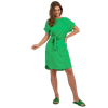RUE PARIS Dámské šaty s krátkým rukávem RUE PARIS zelené WN-SK-2905.95_398452 M