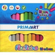 Prima Art Školní plastelína pro děti 24 barev