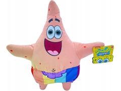 Plyšák Spongebob Patrick duhový 23cm