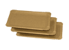 EcoRevolution Hnědý papírový tácek EKO 10x16 cm č. 3 párty KRAFT bal/10 ks Balení: 10