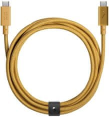 Belt Cable Pro (USB-C – USB-C) 2.4m, kraft, BELT-PRO2-KFT-NP