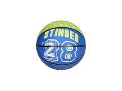 New Port Print Mini basketbalový míč zelená velikost míče č. 3