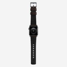 Nomad Active Band Pro - Vodotěsný řemínek pro Apple Watch 45 / 49 mm, hnědý