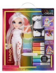 Rainbow High Color panenka - modré oči