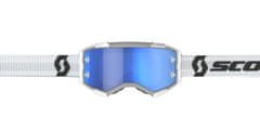 Scott brýle FURY CH bílá, SCOTT - USA, (plexi modré chrom) 272828-0002349