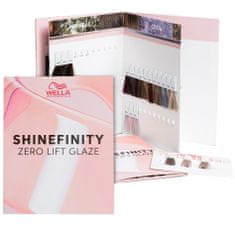 Wella Shinefinity paleta barev na vlasy, pomáhá přesně vybrat ideální odstín barvy pro váš typ krásy,