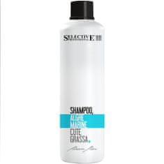 SELECTIVE šampon pro mastné vlasy, čistí a osvěžuje mastné vlasy navrací vlasům přirozený a zářivý vzhled, 1000ml
