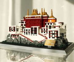 Wange Wange Architect stavebnice Palác Potála Tibet kompatibilní 1464 dílů