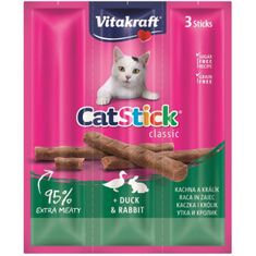 Vitakraft Cat pochoutka Stick mini Rabb.+Duck. 3x6g