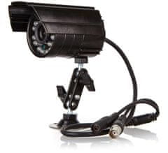 Kamerový set 4 kamer AHD - černé provedení - veškeré příslušenství včetně kabelů