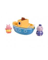 Toomies - Prasátko Peppa Pig s dědečkem na lodi