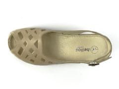 Helios komfort sandály 110 béž j. 38