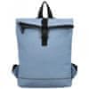 Daniel Ray Trendy dámský pogumovaný batoh Andree, světle modrá