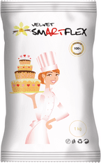 Smartflex Velvet Vanilka 1 kg v sáčku (Potahovací a modelovací hmota na dorty)