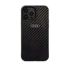 Audi Audi Carbon Fiber - Kryt Na Iphone 14 Pro (Černý)