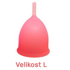 Bodylok Menstruační kalíšek red pack (kalíšek+obal+pytlíček) Velikost: L