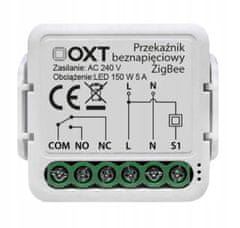 TopElektronik MINI Controller Beznapěťový spínač NO/NC 5A - ZigBee TUYA Smart Life, Bezpotenciálové relé OXT 0V - 230V