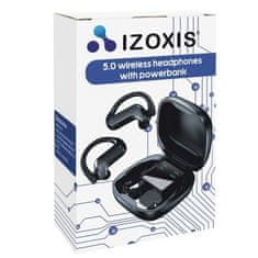 Izoxis 22592 Bezdrátová sluchátka 5.0 v pouzdře s power bankou