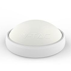 V-TAC 12W LED oválné stropní svítidlo bílé IP54 3000K, VT-8010 SKU1351