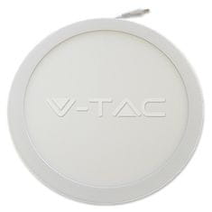 V-TAC 24W LED Premium zapuštěný kruhový panel 4500K, VT-2407 SKU4873