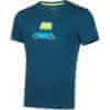Tričko La Sportiva Cinquecento T-Shirt M Storm Blue/Lime Punch|XL