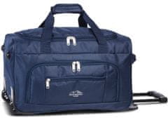 Southwest Příruční taška s kolečky Budget Travel Bag 2 Wheels Blue