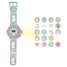 Lexibook Digitální promítací hodinky Jednorožec