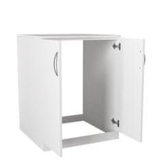 Kalune Design Koupelnová skříňka na pračku Benito bílá