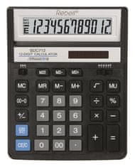 Rebell Stolní kalkulačka BDC712BK BX - 12-míst, nakloněný display, černá