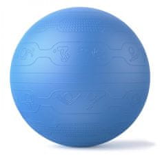 Gymnastický míč Yoga Ball Embos - 65 cm, tmavě modrý