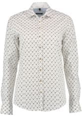 textil Orbis košile dámská bílá s hnědými jelínky 3971/12 dlouhý rukáv Varianta: 36