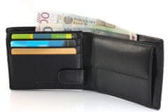 Rovicky Pánská kožená peněženka s ochranou karty RFID Protect