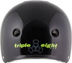 TRIPLE EIGHT Dual Certified Skate Helma (XS-S|Black Zest)