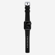Nomad Active Band Pro - Vodotěsný řemínek pro Apple Watch 45 / 49 mm, černý, stříbrný