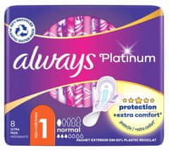 Procter & Gamble Hygienické vložky Always Platinum s křídly 8 ks ultra normal