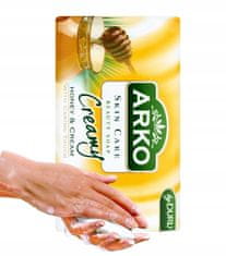 arko Medové a krémové mýdlo 90 g hydratační kosmetika