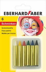 EBERHARDFABER Barvy na obličej, 6 barev, mini, E579106