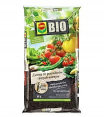 COMPO Earth BIO přírodní substrát pro rajčata a zeleninu 15L