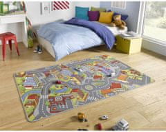 Hanse Home Dětský kusový koberec Play 102379 (silnice) 90x200