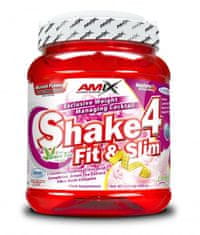 Amix Nutrition Shake 4 Fit&Slim 500 g Příchuť: Banán