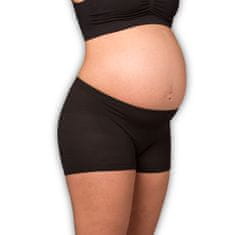 Kalhotky do porodnice Deluxe - těhotenské i po porodu 2 ks černé