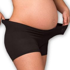 Kalhotky do porodnice Deluxe - těhotenské i po porodu 2 ks černé