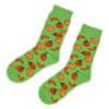 Emi Ross Veselé ponožky Pomeranč, zelené 39-43
