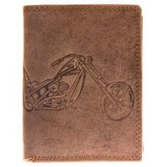 YSHOP kožená motorkářská peněženka 07