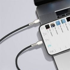 BASEUS Cafule Series nabíjecí / datový kabel USB-C na Lightning PD 20 W 0,25 m CATLJK-01, černá