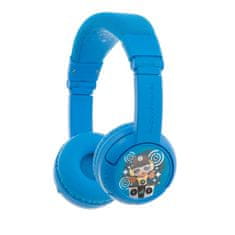 Play+ dětská bluetooth sluchátka s mikrofonem, světle modrá